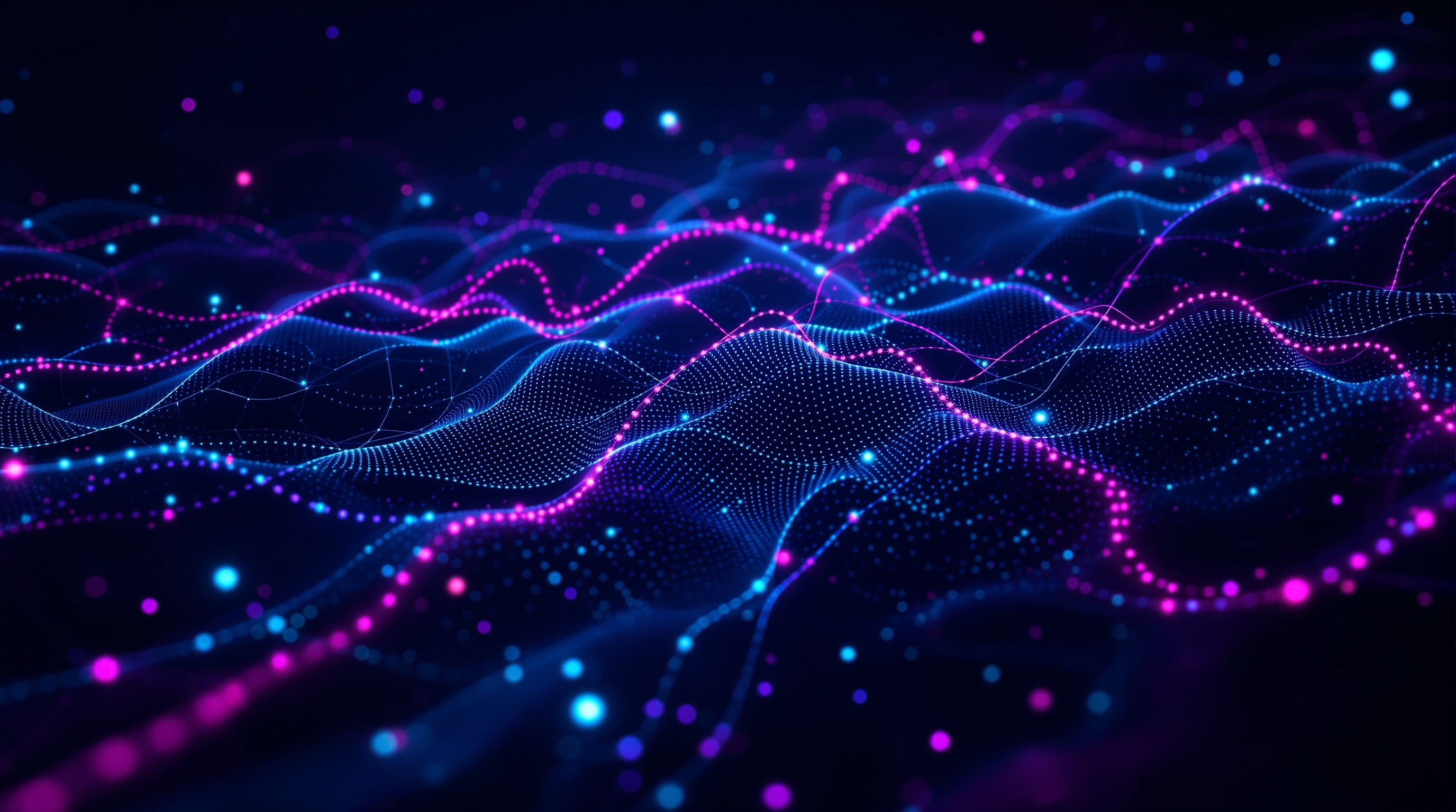 Sterling Horizon AI AI infrastructure represented by an interconnected neural network